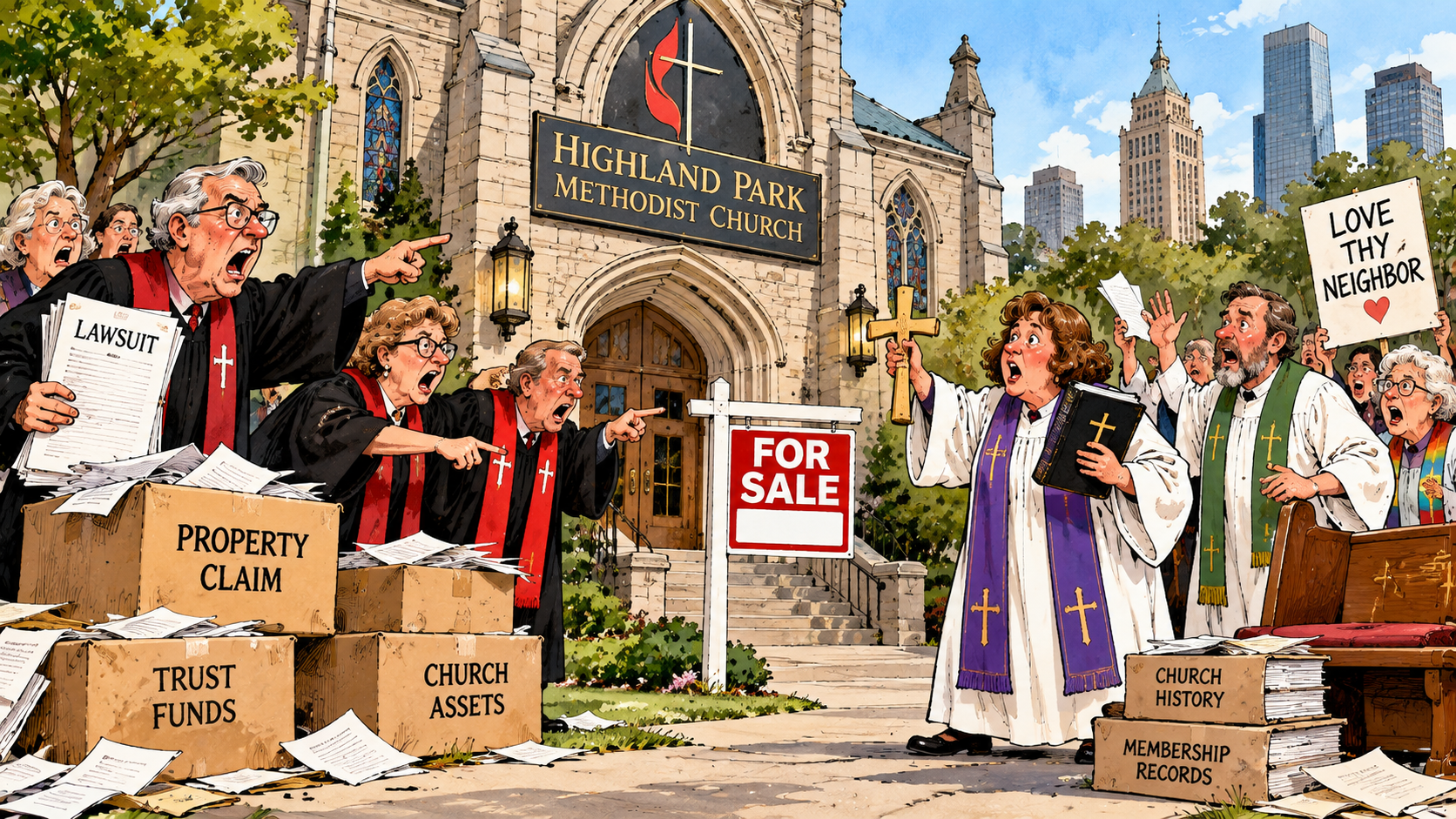 Methodists Preach Forgiveness