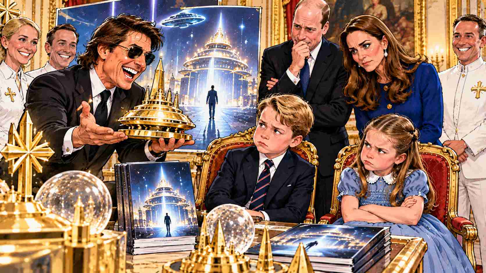 Scientology Courts Royal Kids